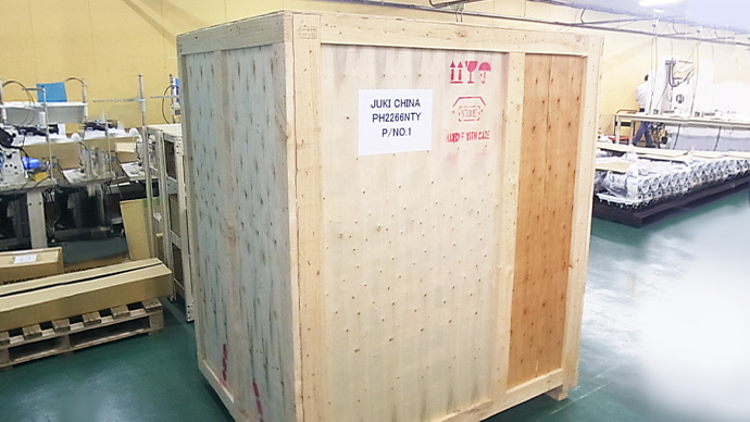 一般木箱密閉梱包（JIS Z1402）